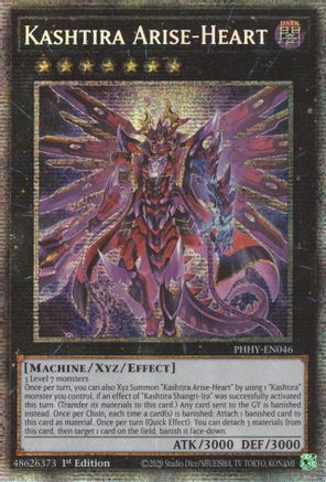 Kashtira Arise-Heart (Starlight Rare) (PHHY-EN046) - Photon Hypernova 1st Edition Photon Hypernova Yugioh Single Squirtle Squad Card Shop.