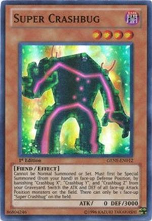 Super Crashbug (GENF-EN012) - Generation Force Unlimited Generation Force Yugioh Single Squirtle Squad Card Shop.