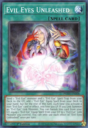 Evil Eyes Unleashed (PHHY-EN068) - Photon Hypernova 1st Edition Photon Hypernova Yugioh Single Squirtle Squad Card Shop.