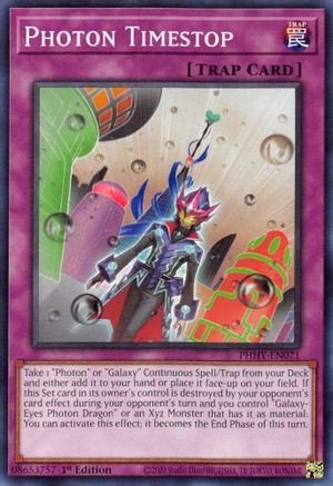 Photon Timestop (PHHY-EN071) - Photon Hypernova 1st Edition Photon Hypernova Yugioh Single Squirtle Squad Card Shop.