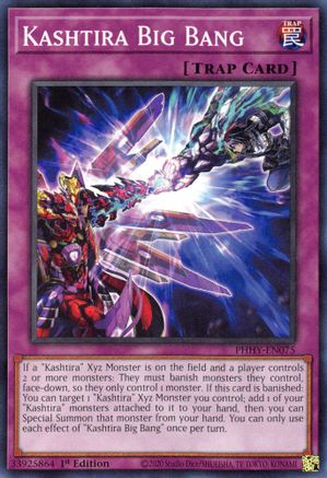 Kashtira Big Bang (PHHY-EN075) - Photon Hypernova 1st Edition Photon Hypernova Yugioh Single Squirtle Squad Card Shop.