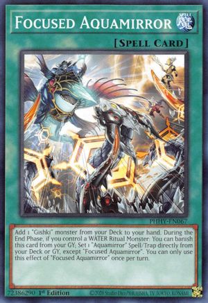 Focused Aquamirror (PHHY-EN067) - Photon Hypernova 1st Edition Photon Hypernova Yugioh Single Squirtle Squad Card Shop.