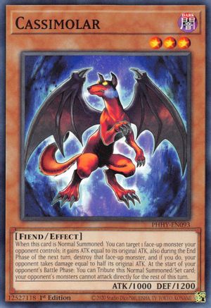 Cassimolar (PHHY-EN093) - Photon Hypernova 1st Edition Photon Hypernova Yugioh Single Squirtle Squad Card Shop.