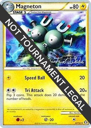 Magneton - 2011 (Gustavo Wada) 043 World Championship Decks - Uncommon World Championship Decks Pokemon Single Squirtle Squad Card Shop.