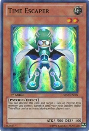 Time Escaper (GENF-EN024) - Generation Force Unlimited Generation Force Yugioh Single Squirtle Squad Card Shop.