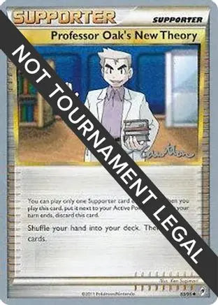 Professor Oak's New Theory - 2011 (Ross Cawthon) 083 World Championship Decks - Uncommon