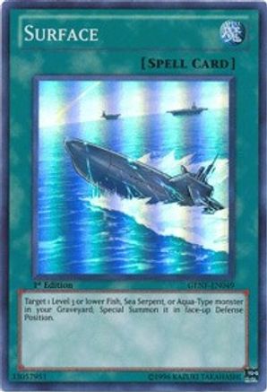 Surface (GENF-EN049) - Generation Force 1st Edition Generation Force Yugioh Single Squirtle Squad Card Shop.