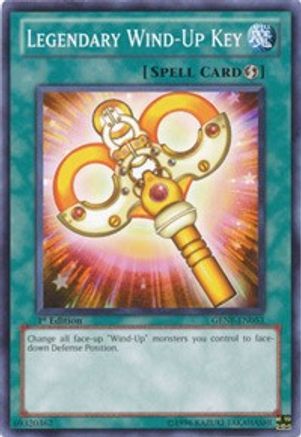 Legendary Wind-Up Key (GENF-EN053) - Generation Force Unlimited Generation Force Yugioh Single Squirtle Squad Card Shop.