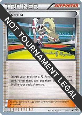 Korrina - 2015 (Alejandro Ng-Guzman) 095 World Championship Decks - Uncommon World Championship Decks Pokemon Single Squirtle Squad Card Shop.