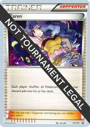 Karen - 2017 (Zachary Bokhari) XY177 World Championship Decks - Common World Championship Decks Pokemon Single Squirtle Squad Card Shop.