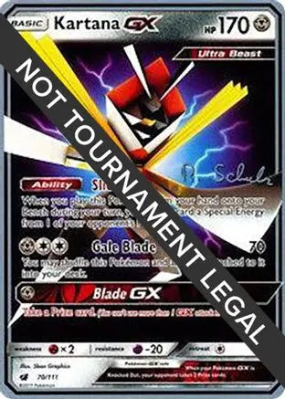 Kartana GX - 2018 (Robin Schulz) 070 World Championship Decks - Ultra Rare