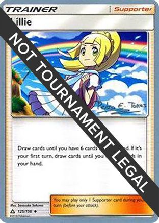 Lillie - 2018 (Pedro Eugenio Torres) 125 World Championship Decks - Uncommon World Championship Decks Pokemon Single Squirtle Squad Card Shop.