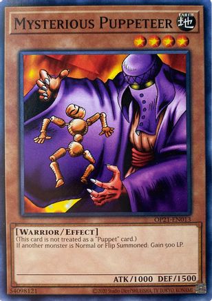 Mysterious Puppeteer (OP21-EN013) - OTS Tournament Pack 21 Unlimited OTS Tournament Pack 21 Yugioh Single Squirtle Squad Card Shop.