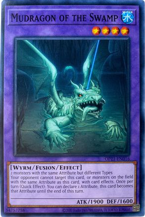 Mudragon of the Swamp (OP21-EN016) - OTS Tournament Pack 21 Unlimited OTS Tournament Pack 21 Yugioh Single Squirtle Squad Card Shop.