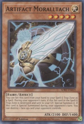 Artifact Moralltach (SDBT-EN019) - Structure Deck: Beware of Traptrix 1st Edition Structure Deck: Beware of Traptrix Yugioh Single Squirtle Squad Card Shop.
