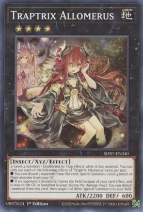 Traptrix Allomerus (SDBT-EN040) - Structure Deck: Beware of Traptrix 1st Edition Structure Deck: Beware of Traptrix Yugioh Single Squirtle Squad Card Shop.