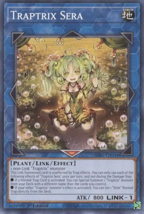 Traptrix Sera (SDBT-EN044) - Structure Deck: Beware of Traptrix 1st Edition Structure Deck: Beware of Traptrix Yugioh Single Squirtle Squad Card Shop.