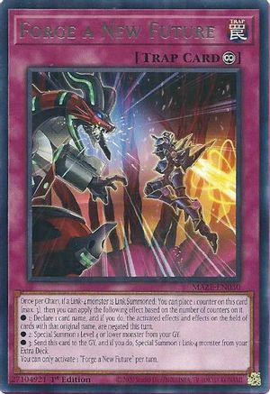 Forge a New Future (MAZE-EN030) - Maze of Memories 1st Edition Maze of Memories Yugioh Single Squirtle Squad Card Shop.