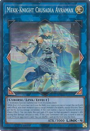 Mekk-Knight Crusadia Avramax (MAZE-EN054) - Maze of Memories 1st Edition Maze of Memories Yugioh Single Squirtle Squad Card Shop.