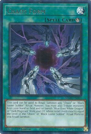 Chaos Form (MAZE-EN061) - Maze of Memories 1st Edition Maze of Memories Yugioh Single Squirtle Squad Card Shop.