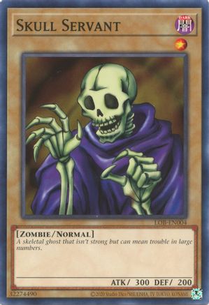 Skull Servant (LOB-EN004) - Legend of Blue Eyes White Dragon (25th Anniversary Edition) Unlimited Legend of Blue Eyes White Dragon (25th Anniversary Edition) Yugioh Single Squirtle Squad Card Shop.