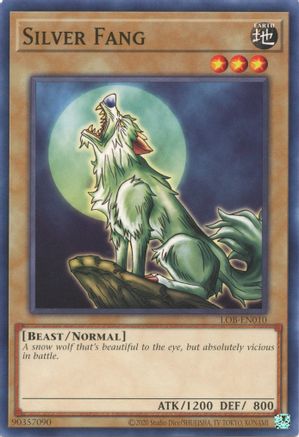 Silver Fang (LOB-EN010) - Legend of Blue Eyes White Dragon (25th Anniversary Edition) Unlimited Legend of Blue Eyes White Dragon (25th Anniversary Edition) Yugioh Single Squirtle Squad Card Shop.