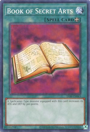 Book of Secret Arts (LOB-EN043) - Legend of Blue Eyes White Dragon (25th Anniversary Edition) Unlimited Legend of Blue Eyes White Dragon (25th Anniversary Edition) Yugioh Single Squirtle Squad Card Shop.