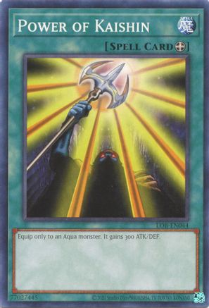 Power of Kaishin (LOB-EN044) - Legend of Blue Eyes White Dragon (25th Anniversary Edition) Unlimited Legend of Blue Eyes White Dragon (25th Anniversary Edition) Yugioh Single Squirtle Squad Card Shop.