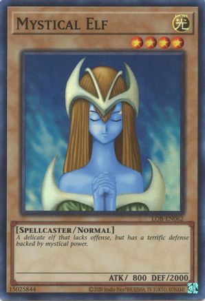 Mystical Elf (LOB-EN062) - Legend of Blue Eyes White Dragon (25th Anniversary Edition) Unlimited Legend of Blue Eyes White Dragon (25th Anniversary Edition) Yugioh Single Squirtle Squad Card Shop.