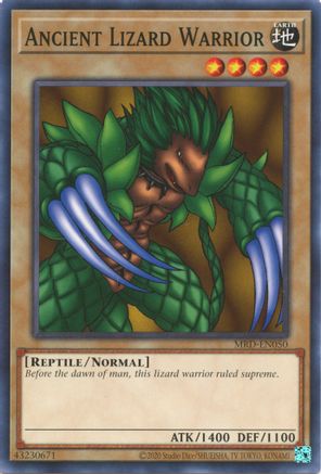 Ancient Lizard Warrior (MRD-EN050) - Metal Raiders (25th Anniversary Edition) Unlimited Metal Raiders (25th Anniversary Edition) Yugioh Single Squirtle Squad Card Shop.