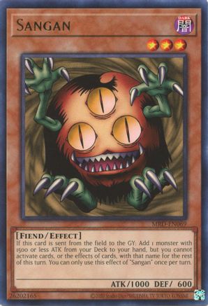Sangan (MRD-EN069) - Metal Raiders (25th Anniversary Edition) Unlimited Metal Raiders (25th Anniversary Edition) Yugioh Single Squirtle Squad Card Shop.