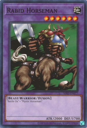 Rabid Horseman (MRD-EN077) - Metal Raiders (25th Anniversary Edition) Unlimited Metal Raiders (25th Anniversary Edition) Yugioh Single Squirtle Squad Card Shop.