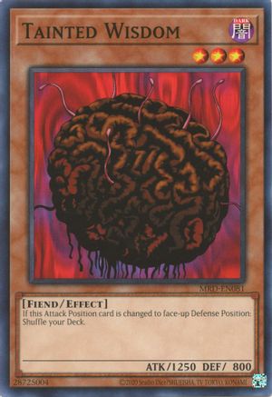 Tainted Wisdom (MRD-EN081) - Metal Raiders (25th Anniversary Edition) Unlimited Metal Raiders (25th Anniversary Edition) Yugioh Single Squirtle Squad Card Shop.