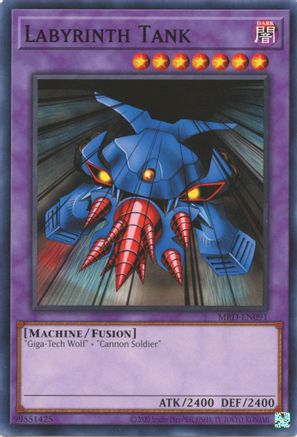 Labyrinth Tank (MRD-EN091) - Metal Raiders (25th Anniversary Edition) Unlimited Metal Raiders (25th Anniversary Edition) Yugioh Single Squirtle Squad Card Shop.
