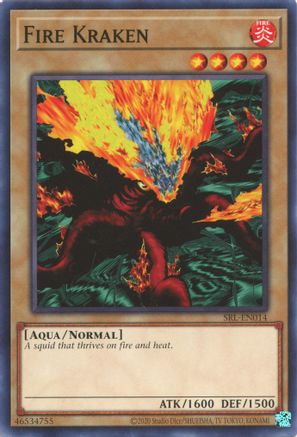 Fire Kraken (SRL-EN014) - Spell Ruler (25th Anniversary Edition) Unlimited Spell Ruler (25th Anniversary Edition) Yugioh Single Squirtle Squad Card Shop.