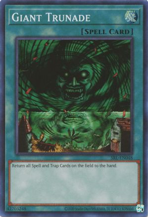 Giant Trunade (SRL-EN048) - Spell Ruler (25th Anniversary Edition) Unlimited Spell Ruler (25th Anniversary Edition) Yugioh Single Squirtle Squad Card Shop.
