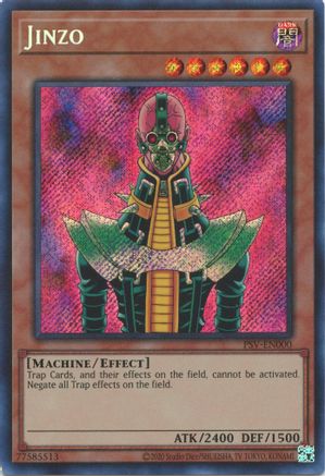 Jinzo (PSV-EN000) - Pharaoh's Servant (25th Anniversary Edition) Unlimited Pharaoh's Servant (25th Anniversary Edition) Yugioh Single Squirtle Squad Card Shop.