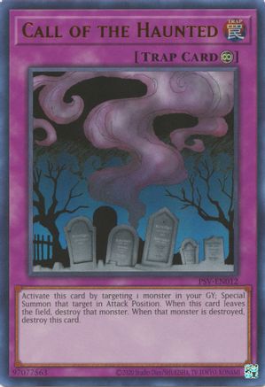Call Of The Haunted (PSV-EN012) - Pharaoh's Servant (25th Anniversary Edition) Unlimited Pharaoh's Servant (25th Anniversary Edition) Yugioh Single Squirtle Squad Card Shop.