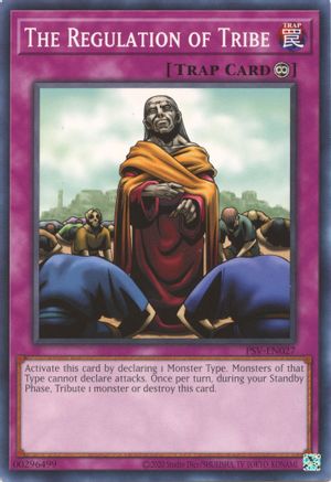 The Regulation of Tribe (PSV-EN027) - Pharaoh's Servant (25th Anniversary Edition) Unlimited Pharaoh's Servant (25th Anniversary Edition) Yugioh Single Squirtle Squad Card Shop.