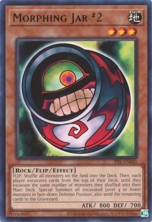 Morphing Jar #2 (PSV-EN040) - Pharaoh's Servant (25th Anniversary Edition) Unlimited Pharaoh's Servant (25th Anniversary Edition) Yugioh Single Squirtle Squad Card Shop.