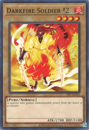 Darkfire Soldier #2 (PSV-EN045) - Pharaoh's Servant (25th Anniversary Edition) Unlimited Pharaoh's Servant (25th Anniversary Edition) Yugioh Single Squirtle Squad Card Shop.