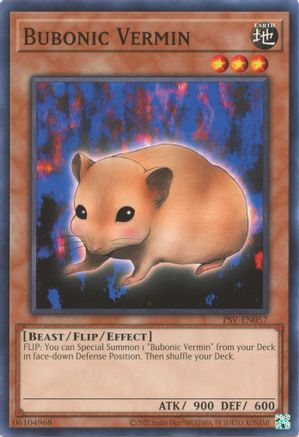 Bubonic Vermin (PSV-EN057) - Pharaoh's Servant (25th Anniversary Edition) Unlimited Pharaoh's Servant (25th Anniversary Edition) Yugioh Single Squirtle Squad Card Shop.