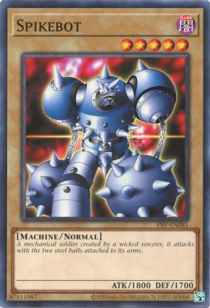 Spikebot (PSV-EN081) - Pharaoh's Servant (25th Anniversary Edition) Unlimited Pharaoh's Servant (25th Anniversary Edition) Yugioh Single Squirtle Squad Card Shop.