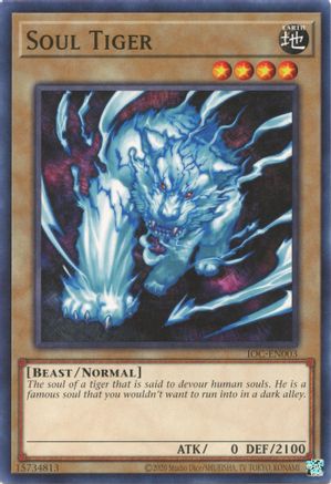 Soul Tiger (IOC-EN003) - Invasion of Chaos (25th Anniversary Edition) Unlimited Invasion of Chaos (25th Anniversary Edition) Yugioh Single Squirtle Squad Card Shop.