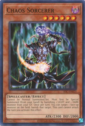 Chaos Sorcerer (IOC-EN023) - Invasion of Chaos (25th Anniversary Edition) Unlimited Invasion of Chaos (25th Anniversary Edition) Yugioh Single Squirtle Squad Card Shop.