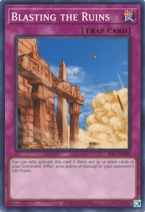 Blasting the Ruins (IOC-EN048) - Invasion of Chaos (25th Anniversary Edition) Unlimited Invasion of Chaos (25th Anniversary Edition) Yugioh Single Squirtle Squad Card Shop.