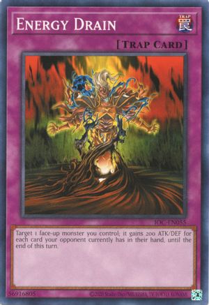 Energy Drain (IOC-EN055) - Invasion of Chaos (25th Anniversary Edition) Unlimited Invasion of Chaos (25th Anniversary Edition) Yugioh Single Squirtle Squad Card Shop.