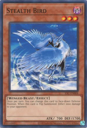 Stealth Bird (IOC-EN068) - Invasion of Chaos (25th Anniversary Edition) Unlimited Invasion of Chaos (25th Anniversary Edition) Yugioh Single Squirtle Squad Card Shop.
