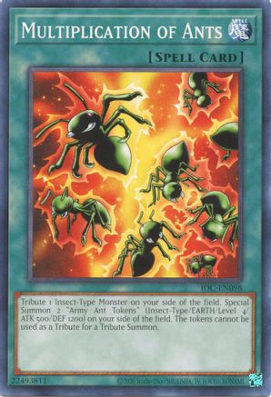 Multiplication of Ants (IOC-EN098) - Invasion of Chaos (25th Anniversary Edition) Unlimited Invasion of Chaos (25th Anniversary Edition) Yugioh Single Squirtle Squad Card Shop.