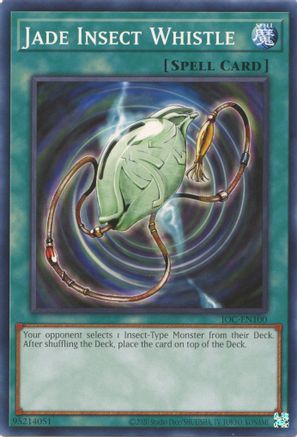 Jade Insect Whistle (IOC-EN100) - Invasion of Chaos (25th Anniversary Edition) Unlimited Invasion of Chaos (25th Anniversary Edition) Yugioh Single Squirtle Squad Card Shop.